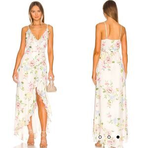 Yumi Kim x Revolve Meadow Maxi Dress in State of Grace Ivory Brand New